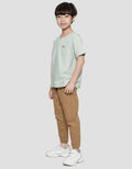 Little M Stripes Round Neck Koko Boys