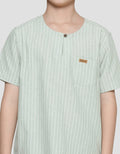 Little M Stripes Round Neck Koko Boys