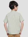 Little M Dobby Stripes Boys Koko