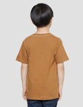 Little M Play Ball Print Kaos Lengan Pendek Anak Laki-laki