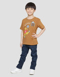 Little M Play Ball Print Kaos Lengan Pendek Anak Laki-laki