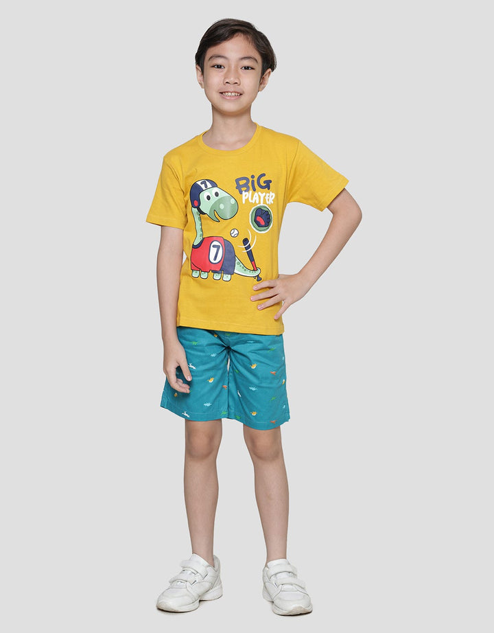 Little M Dino Best Buy Kaos Anak Laki-laki