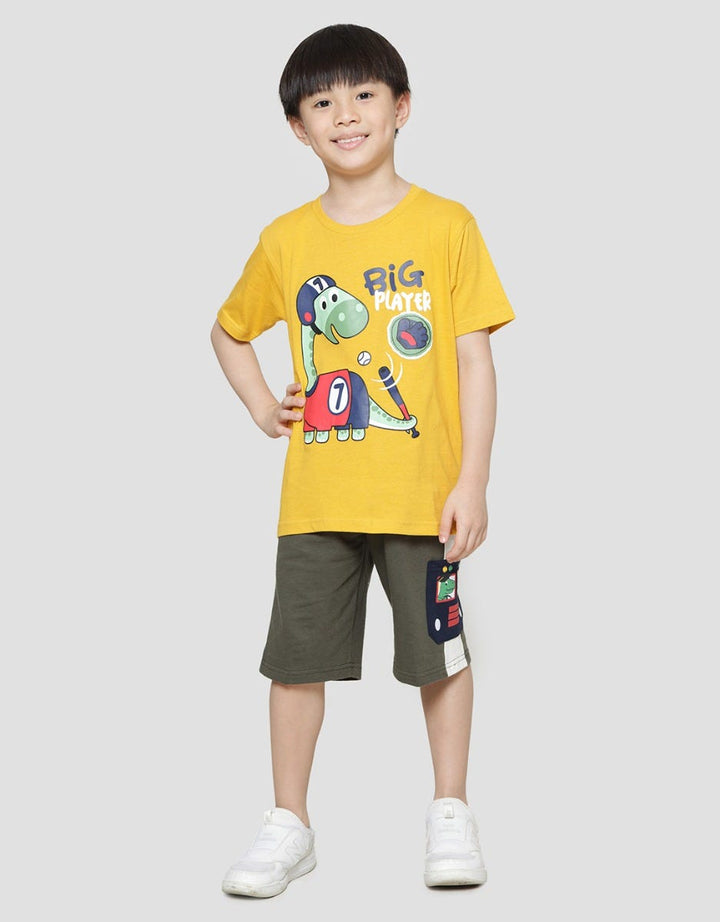 Little M Dino Best Buy Kaos Anak Laki-laki