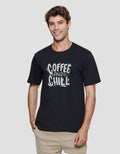 T Zone Coffee Theme Print Men's T-Shirt