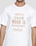 T Zone Print Theme Coffee - 5 Tf1Coff Kaos Lengan Pendek Pria