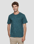 T Zone Print Line Drawing Letters Men's Short Sleeve T-Shirt