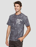 T Zone Kaos Lengan Pendek Pria Theme Mottled Pattern - Truth