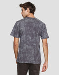 T Zone Kaos Lengan Pendek Pria Theme Mottled Pattern - Truth