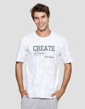 T Zone Create More Kaos Lengan Pendek Pria