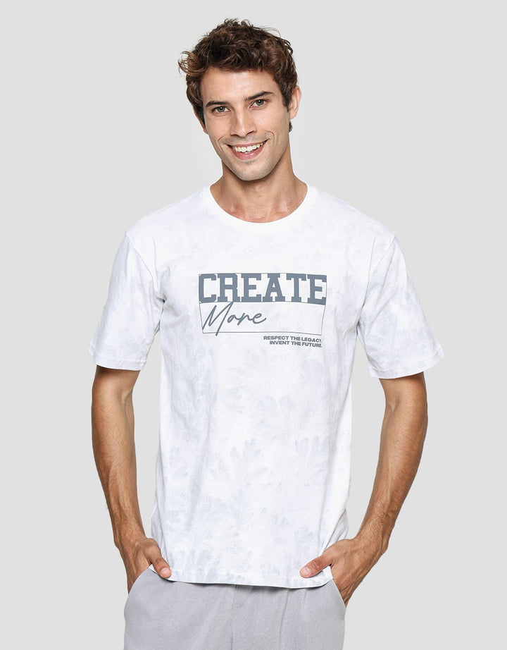 T Zone Create More Kaos Lengan Pendek Pria