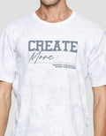 T Zone Create More Kaos Lengan Pendek Pria