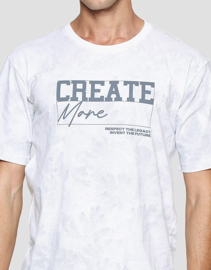 T Zone Create More Kaos Lengan Pendek Pria