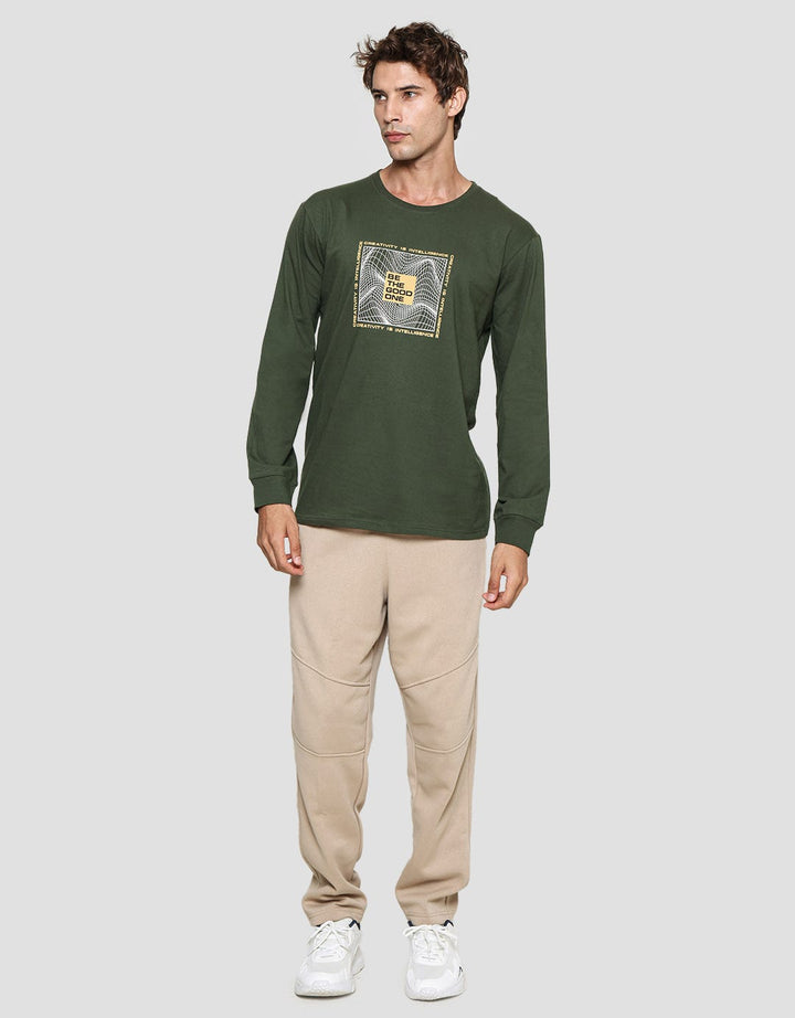 T Zone Be The Good Men's Long Sleeve T-Shirt