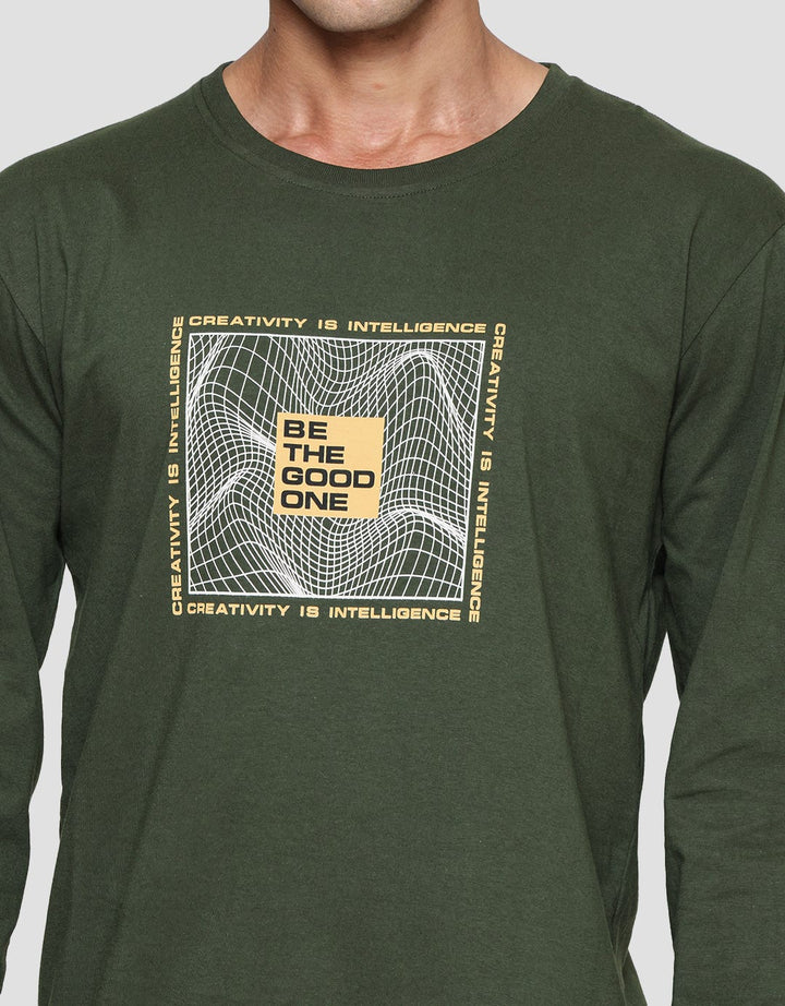 T Zone Be The Good Men's Long Sleeve T-Shirt