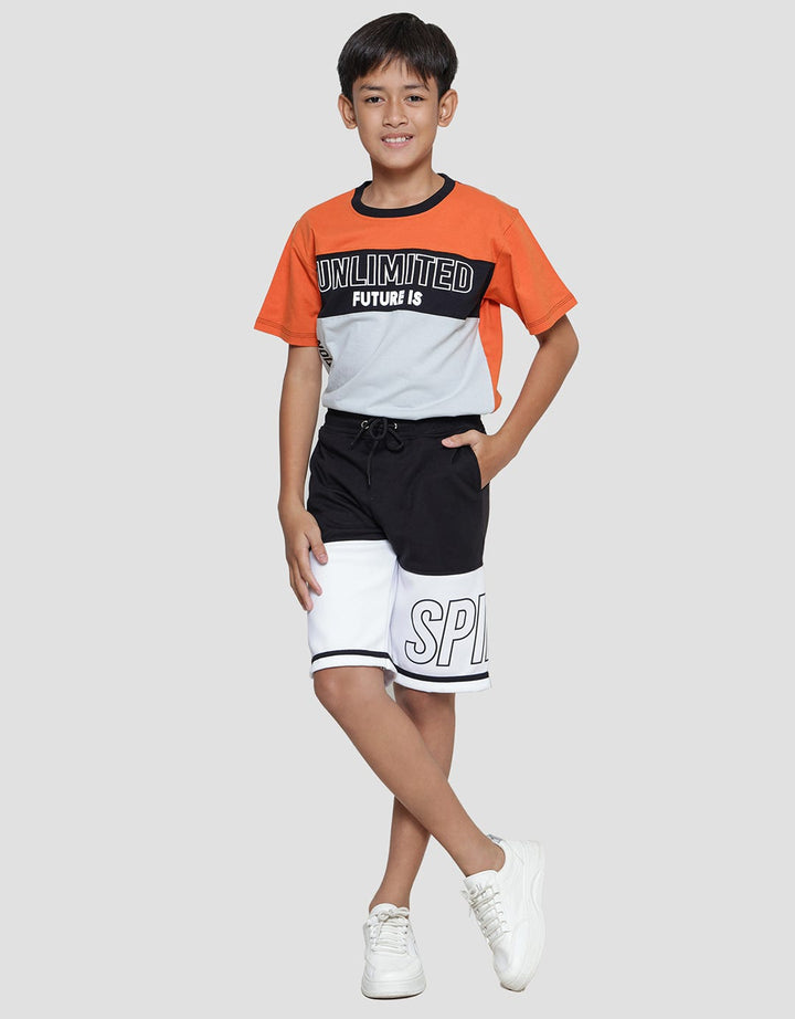 Nevada Sport Celana Pendek Double Knit Anak Laki-laki
