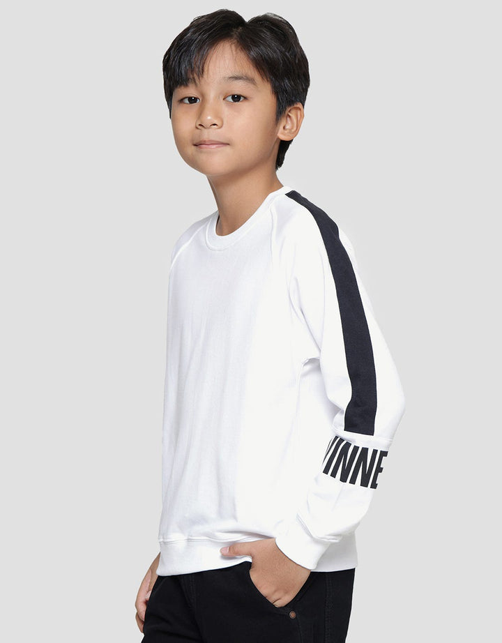 Nevada Winner Print Sweater Anak Laki-laki