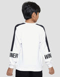Nevada Winner Print Sweater Anak Laki-laki