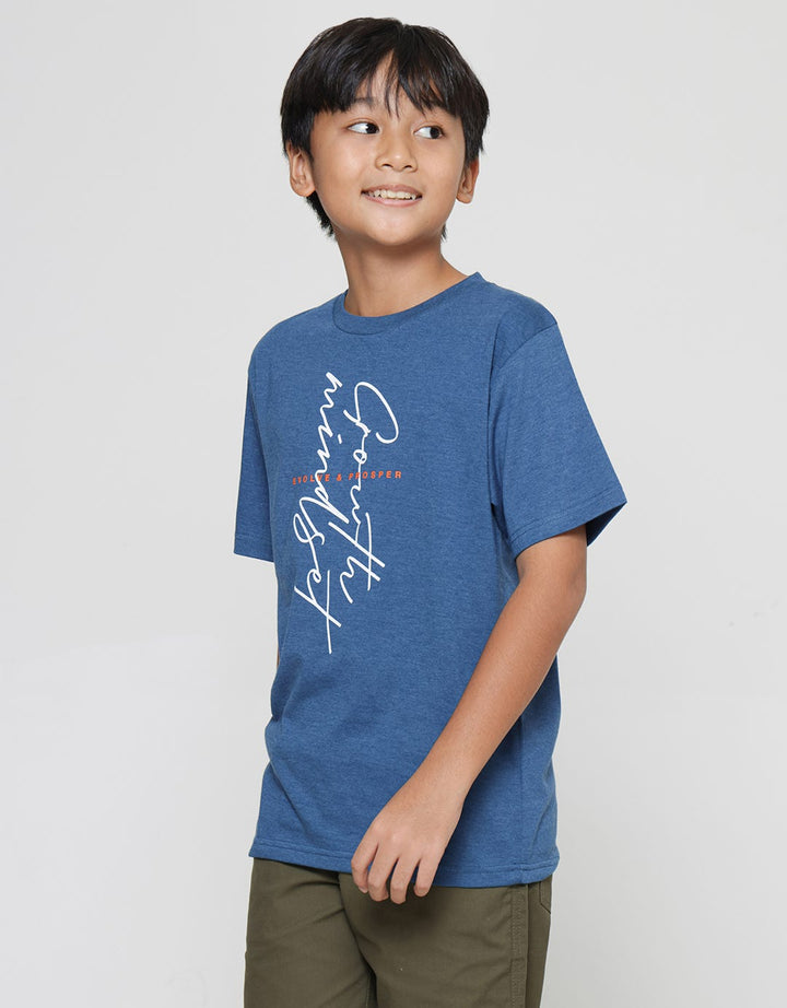 Nevada Boys Short Sleeve T-Shirt Growth Mindset Print