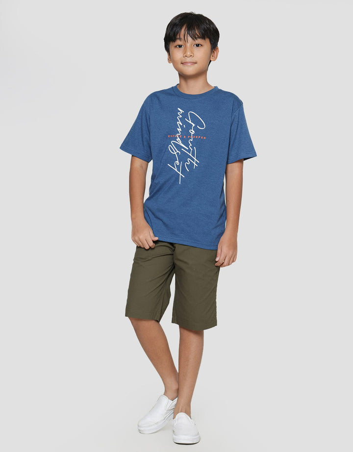 Nevada Boys Short Sleeve T-Shirt Growth Mindset Print