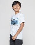 Nevada Las Vegas Print Kaos Anak Laki-laki
