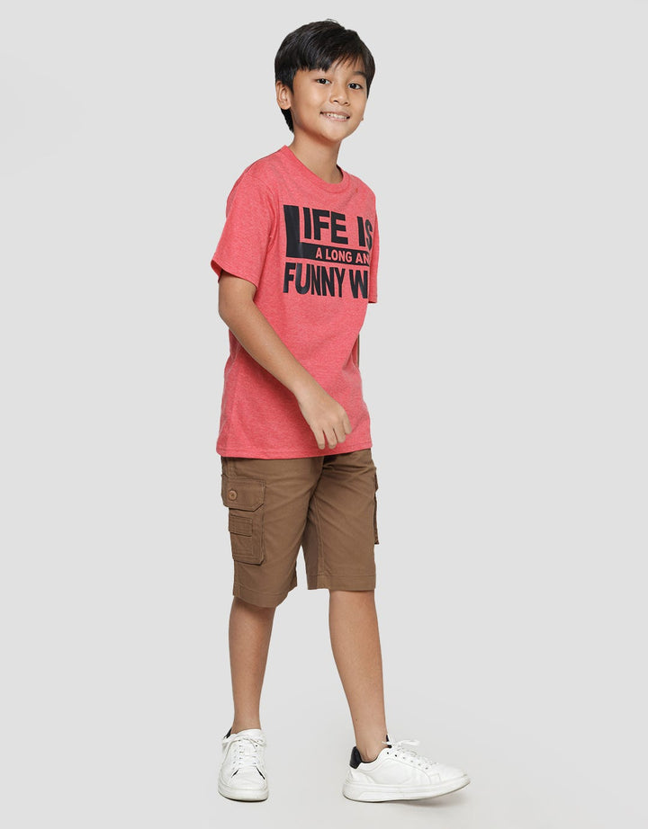 Nevada Funny Way Kaos Anak Laki-laki