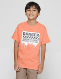 Nevada Danger Print Kaos Anak Laki-laki