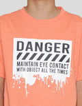 Nevada Danger Print Kaos Anak Laki-laki
