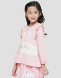 Little M Bunny Ruffle Kaos Anak Perempuan