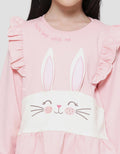 Little M Bunny Ruffle Kaos Anak Perempuan
