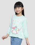 Little M Cat Unicorn Kaos Anak Perempuan