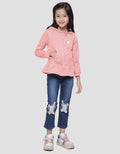 Little M Rabbit App Girls Hoodie Jacket