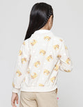 Little M Bear Print Cardigan for Girls