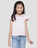 Little M Unicorn Uniflow App Girls Short Sleeve T-Shirt