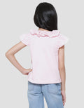 Little M Unicorn Uniflow App Girls Short Sleeve T-Shirt