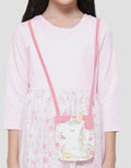 Little M Tile Bag Midi Dress Anak Perempuan