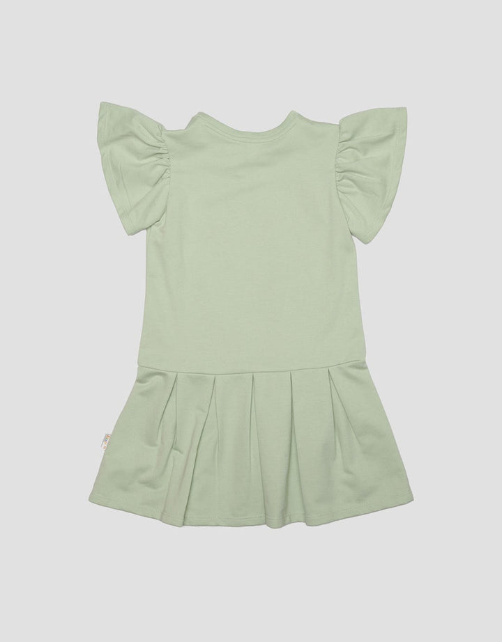 Little M Tas Kittycorn Midi Dress Anak Perempuan