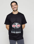 American Jeans Kaos Lengan Pendek Pria Print Aquaman Black Manta