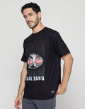 American Jeans Kaos Lengan Pendek Pria Print Aquaman Black Manta