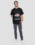 American Jeans Kaos Lengan Pendek Pria Print Aquaman Black Manta