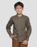 Nevada Casual Linen Rami Solid Boys Koko Shirt