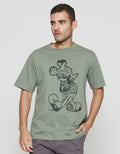 Disney Kaos Lengan Pendek Pria Print Mickey Situation