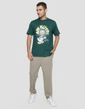 Disney Big Donald Duck Aw Nuts Kaos Lengan Pendek Pria