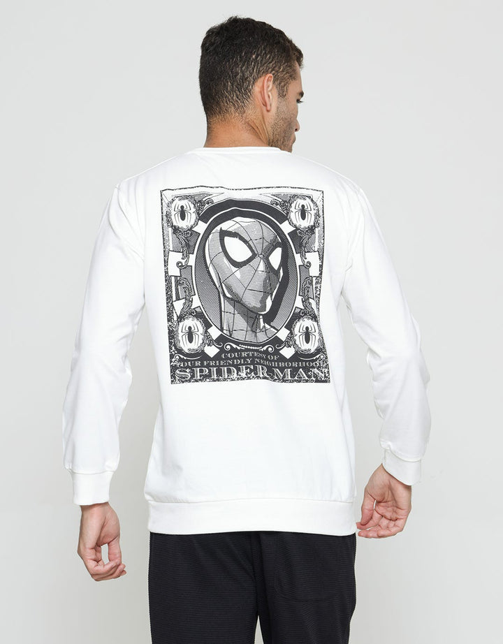 Marvel Spiderman Back Front Men's Sweater