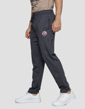 Marvel Rubber Print Captain America Shield Logo Men's Long Pants