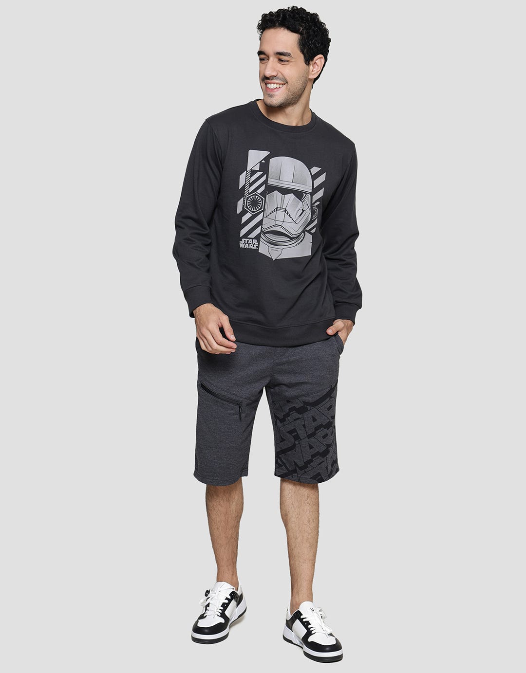 Star Wars Geometrical Storm Troopers Men's Sweater