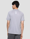 Nevada Sport Basic Silver Print Logo Kaos Pria