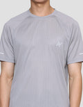 Nevada Sport Basic Silver Print Logo Kaos Pria