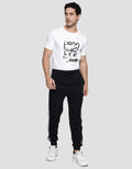 Nevada Sport Two Side Stripes Baby Terry Cvc Anti Bacterial Jogger Pria
