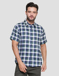 Anyday Regular Medium Checks Men's Short Sleeve Shirt