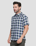 Anyday Regular Medium Checks Men's Short Sleeve Shirt